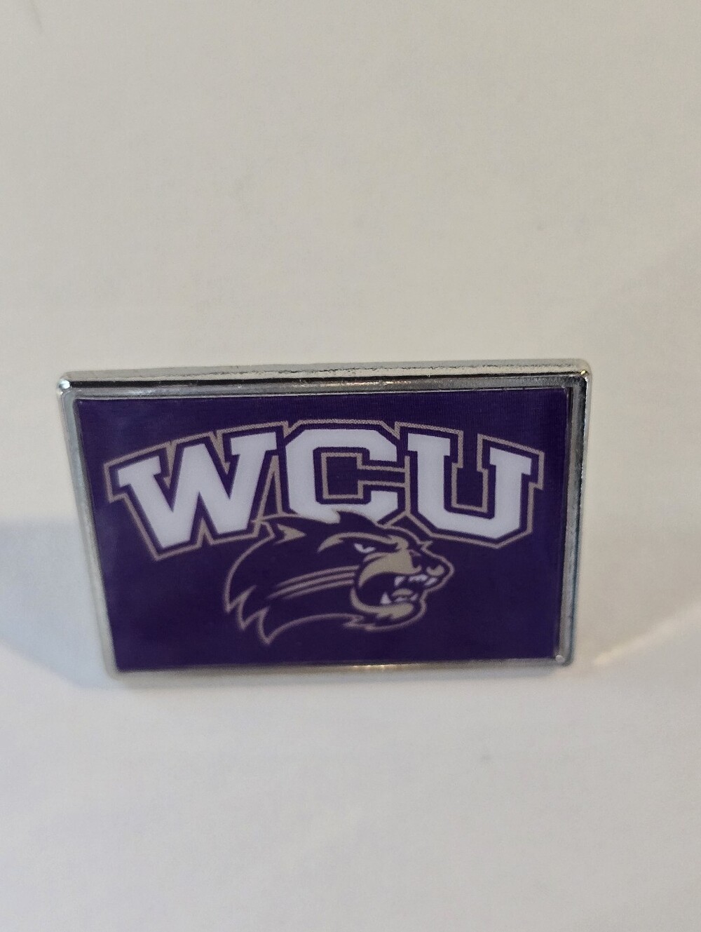 WCU Purple Enamel Pin